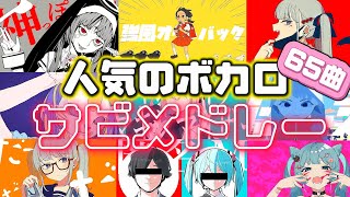 【VOCALOID】思わず口ずさみたくなるボカロ曲サビメドレー【作業用BGM】