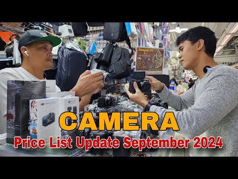 Camera Price List Update September 2024