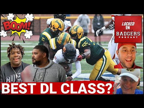 Talking 2025 Wisconsin Badgers recruiting class, is it the best DL class they've ever signed?