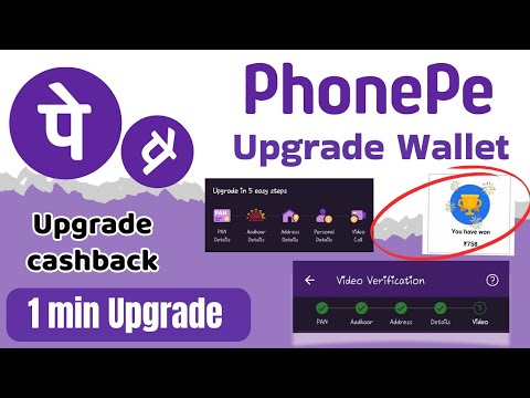 Phone Pe Wallet Upgrade Without PAN | Phone Pe Wallet Upgrade Without Aadhar|Phone Pe Cashback Offer