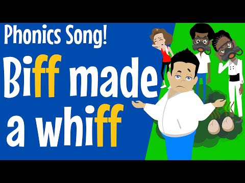 Learn the "ff" phonics sound with this funny song - Biff Made a Whiff!