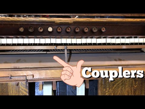 Estey Reed Organ - Serial #334923 - Couplers