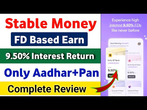 Stable Money Account Opening | Stable Money App Full Detail | Best Bank For FD | Stable Money review