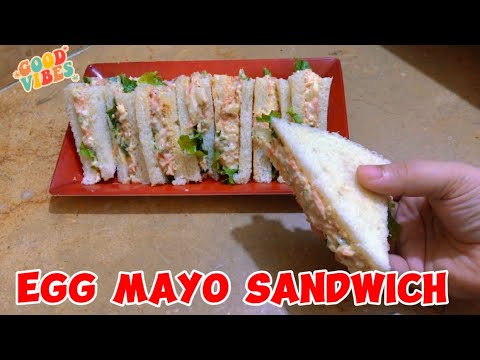 Egg Mayo sandwich | Just 10 Minutes Breakfast Recipe| Recipes For Breakfast Easy & Quick