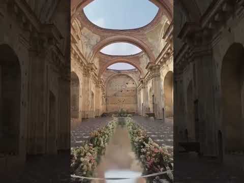 It's the ancient ruins as a wedding backdrop for us 👏 🎥: Dante Films #shorts #destinationwedding