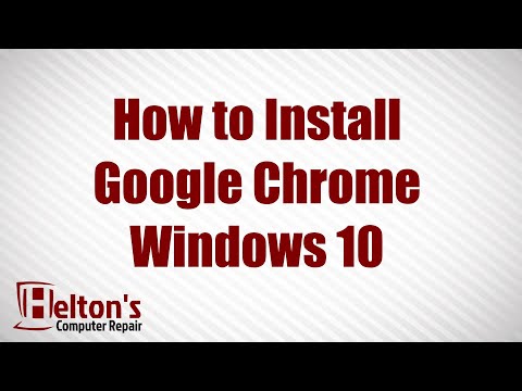 How to Install Google Chrome   2017