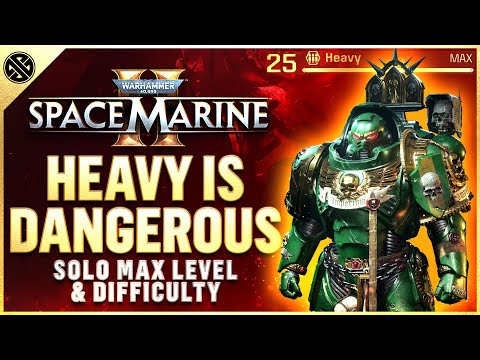 Space Marine 2 - Heavy Class Is DANGEROUS! | Solo Max Heavy | Max Difficulty Gameplay