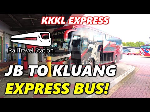 KKKL EXPRESS BUS TO KLUANG! 🇲🇾🚌 KKKL Express Johor Bahru (JB) Larkin Sentral→Kluang Bus Terminal