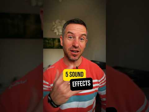 5 Sound Effects To Level Up Your Videos 🎥 #soundeffects