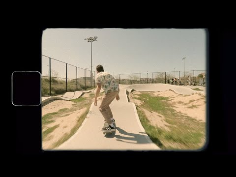 We took a gimbal on the pump track...