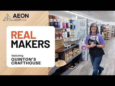 Real Makers Episode 2 | Quinton's Crafthouse Makers Market & Creative Studio