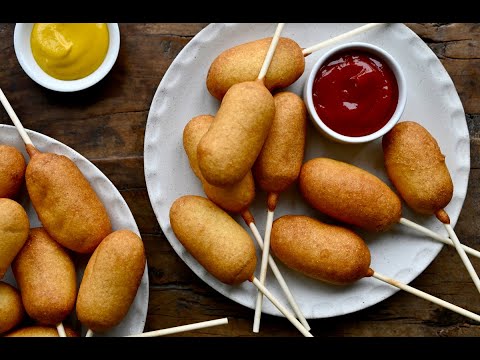 Homemade Mini Corn Dogs