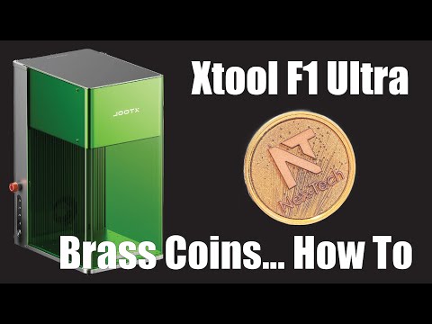 Xtool F1 Ultra Brass Coin How To