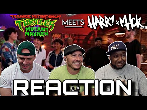 IT'S MACKALANGELO!!!! Harry Mack | Freestyles For TMNT Mutant Mayhem Cast On Set REACTION!!!