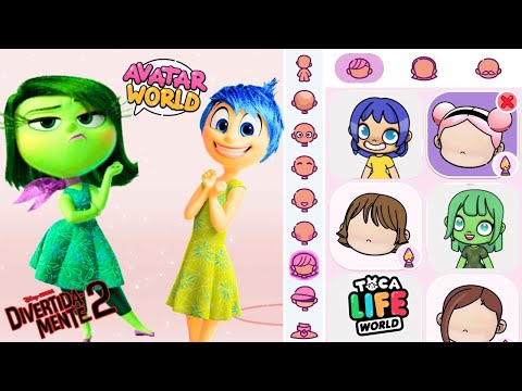 ALEGRIA AND NOJINHO / INSIDE 2 /  in the Toca Life World and Avatar World versions