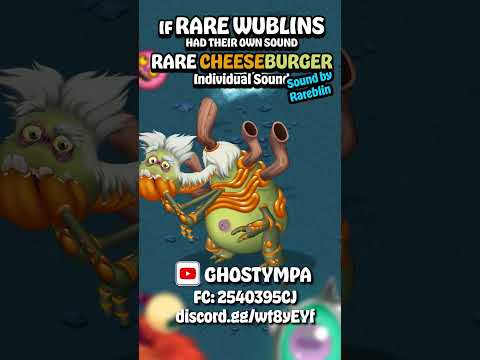 If RARE GHEEGUR had their OWN SOUND (Wublin Island) [My Singing Monsters] #shorts #animation