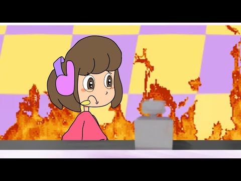 Melodii burns the patties [ANIMATION]