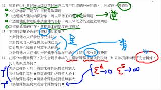 公職考試解題 - 110年度地方特考四等考試財稅行政財政學概要 2/2