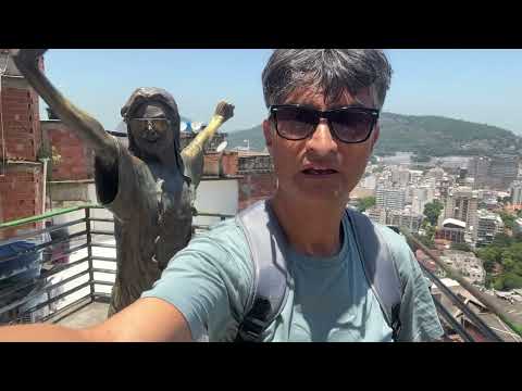 🇧🇷 Visiting Favela Santa Marta in Rio de Janeiro alone | Michael Jackson Square