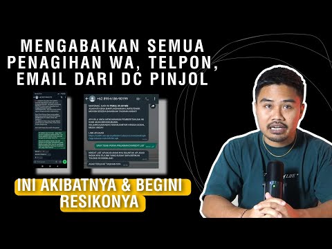 Mengabaikan Semua Penagihan WA, Telpon, Email Dari DC Pinjol!! Ini Akibatnya & Begini Resikonya