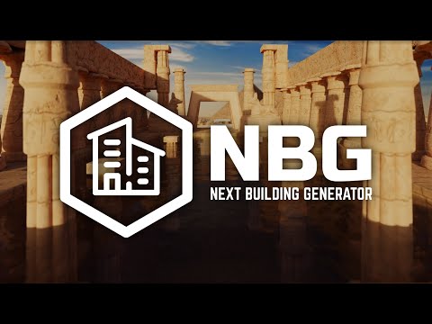 Next building generator addon in blender  || Egypt Theme