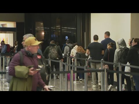 Foggy conditions impact holiday travel rush at San Diego International Airport