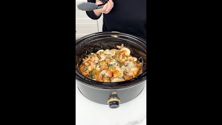 Easy seafood dinner in the crockpot