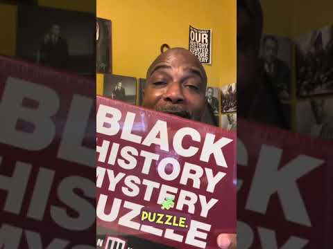 Every tried a Black History Mystery Puzzle?