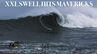 XXL surf BIGGEST MAVERICKS of the YEAR!!