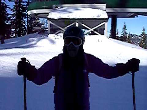 AJ skiing Stevens Pass