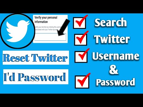 How To Recover Twitter Account And Password | Twitter Ka Password Kaise Change Kare | Twitter Hindi