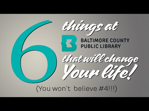 6 Things at BCPL That Will Change Your Life!