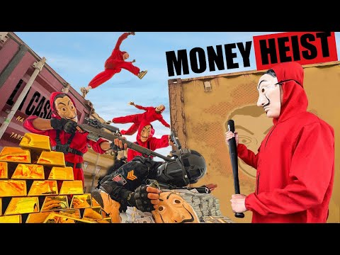 PARKOUR VS MONEY HEIST: Bad Guy hunts down and kills the robber who stole the goods,money | Epic POV