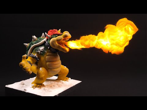 I made a fire breathing Bowser [Movie Version]