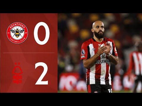 Bees beaten by Elanga and Aina goals | Brentford 0-2 Nottingham Forest | Premier League Highlights