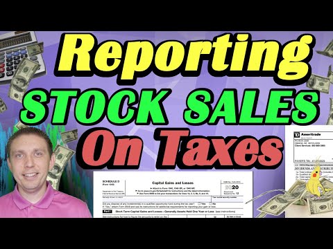 Report Stock Sales on Taxes Easily! 📈 (How To Report Capital Gains) 💰