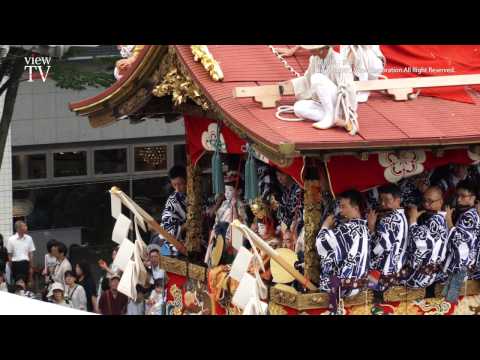 [KYOTO viewTV-66] 平成28年 祇園祭 前祭（京都市） "Gion Festival 2016" Kyoto City, 4K Ultra HD