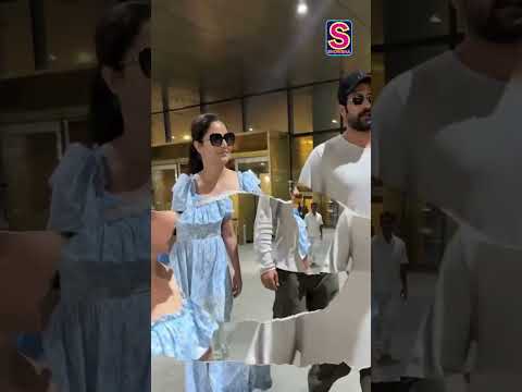 Katrina and Vicky spotted at the airport!  Katrina’s dress is the cutest—such a vibe!