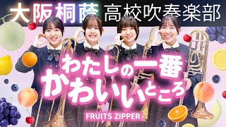 わたしの一番かわいいところ/FRUITS ZIPPER【大阪桐蔭吹奏楽部】