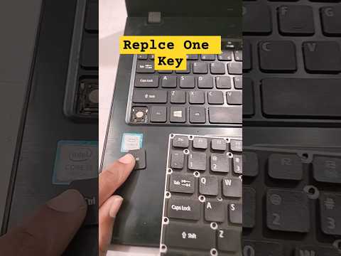 How to Replace Laptop Keyboard One Key Not Working Problem#macnitesh#keyboardtricks#2024short