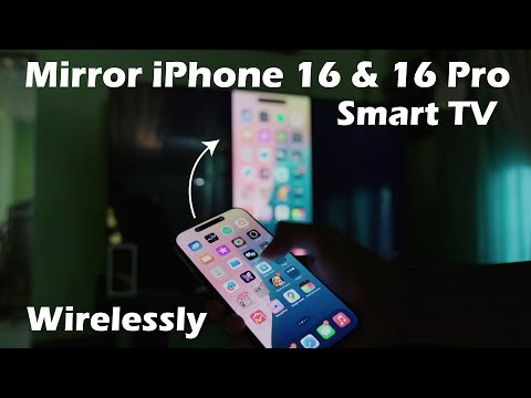 How to Mirror iPhone 16 & 16 Pro to TV (Smart TV) Wirelessly