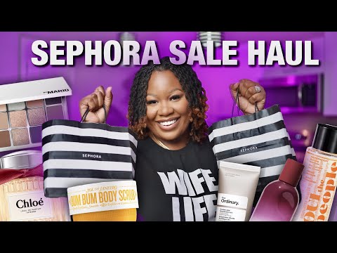 HUGE!! Sephora haul!🛍️✨ Sephora savings event 2024 | TheCherysTv