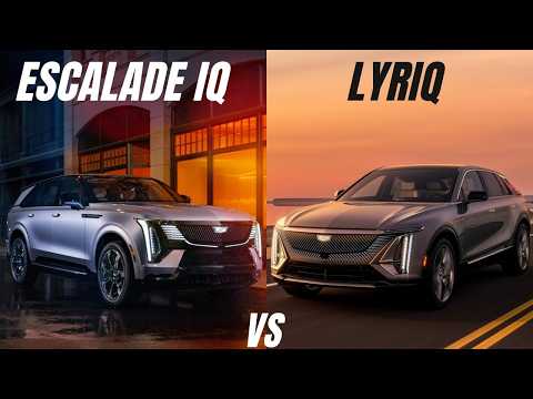 2025 Cadillac Escalade IQ vs. Cadillac Lyriq EV: Which One is Right for You?