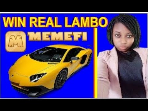 Memefi Lamborghini Aventador Up For Grab| Exclusive Prize for MemeFi Users|Memefi New Update Listing