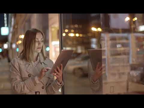 Woman on iPad | Copyright Free Video Footage