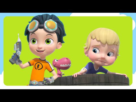 Rusty Rescues Liam and MORE | Spin Kids Cartoon Treehouse | Rusty Rivets