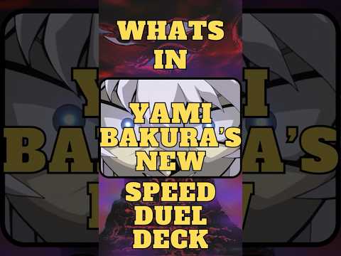 Yami Bakura's Battle City Speed Duel deck  #yugioh #cards #yugiohcards #tcg #battlecity #yamibakura