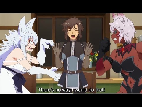 Flio meet  Uliminas (Wolf vs Cat) { DRAGONSLAYER😂😂} ~ Lv2 Cheat Skill Ep 3 Lv2リバダイ