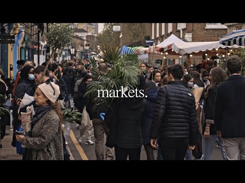 【London】COLUMBIA RD, FLOWER MARKET (before lockdown) and EXMOUTH MARKET (during lockdown)