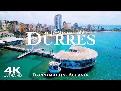 Durrës 🇦🇱 Durres Drone Aerial 4K | Albania Shqipëria #durrës #durres